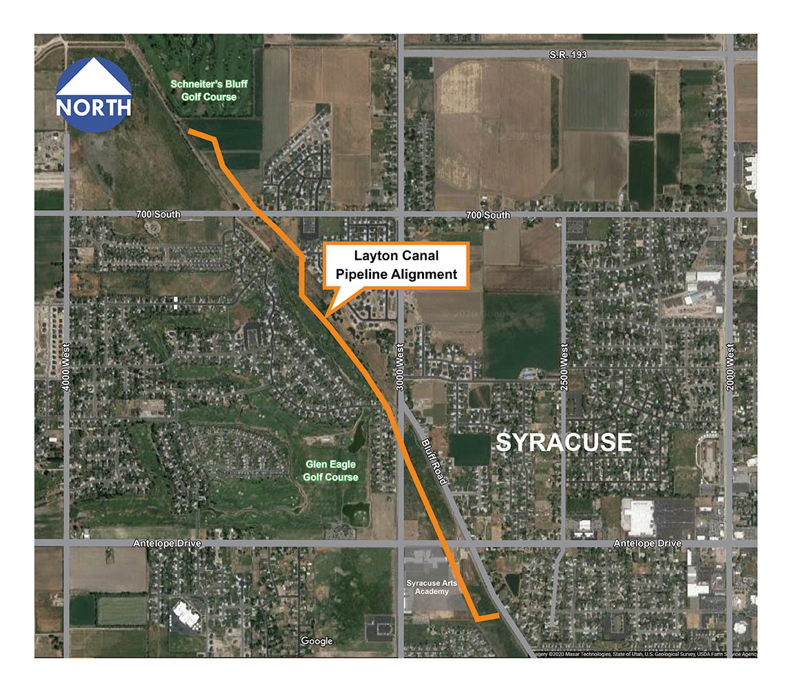 West Davis Corridor Final Map Layton Canal - Udot West Davis Corridor