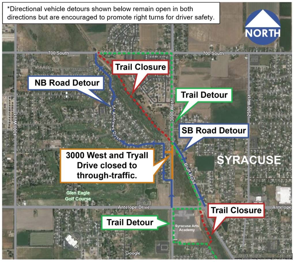 Layton Canal UDOT West Davis Corridor